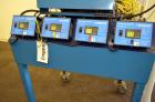 Used Novatec 4 Component NovaBlend 600 Gravimetric Blender System, 600 Pounds Per Hour Capacity. Consists of: (4) Compartments, (4) Novatec vacuum loaders, model VL5, (4) vacuum loader controllers, (...