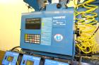 Used Novatec 4 Component NovaBlend 600 Gravimetric Blender System, 600 Pounds Per Hour Capacity. Consists of: (4) Compartments, (4) Novatec vacuum loaders, model VL5, (4) vacuum loader controllers, (...