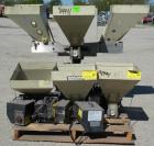 Used NuCon Systems Incorporated 3 Color Blending/Feeding System Consisting Of: (3) 16