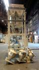 Used Carbon Steel Pacific Engineering 4 Compartment Weigh Scale Blender, Model MBWB-IV