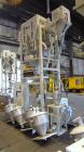 Used Carbon Steel Pacific Engineering 6 Compartment Weigh Scale Blender, Model MBWB-VI