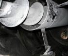 USED: Royal Vertical Screw Mixer, approximately 2000 liter capacity, carbon steel. Approximate 60