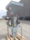 Used Thoresen McCosh Gravimetric Blender, Carbon Steel. (4) Color bins. Includes a Gravimetric contol panel and a blender, driven by a 1/2 hp, 1/60/115/230 volt, 1725 rpm gear motor, ratio 66 to 1. M...