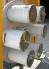 Used Hose Reinforcement Station.  (2) 6 can stations.  Both driven by a 2 hp, 180 volt, 2500 rpm DC motor.  Includes a control panel.  Mounted on a frame.