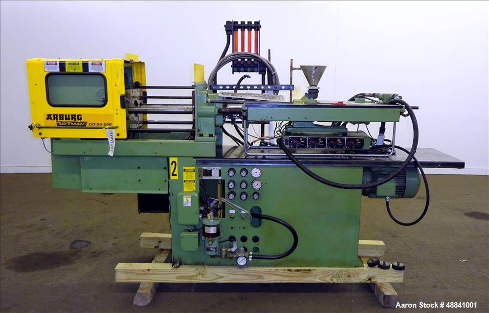 Used Arburg Allrounder Injection Mold Machine, Model 221-55-250