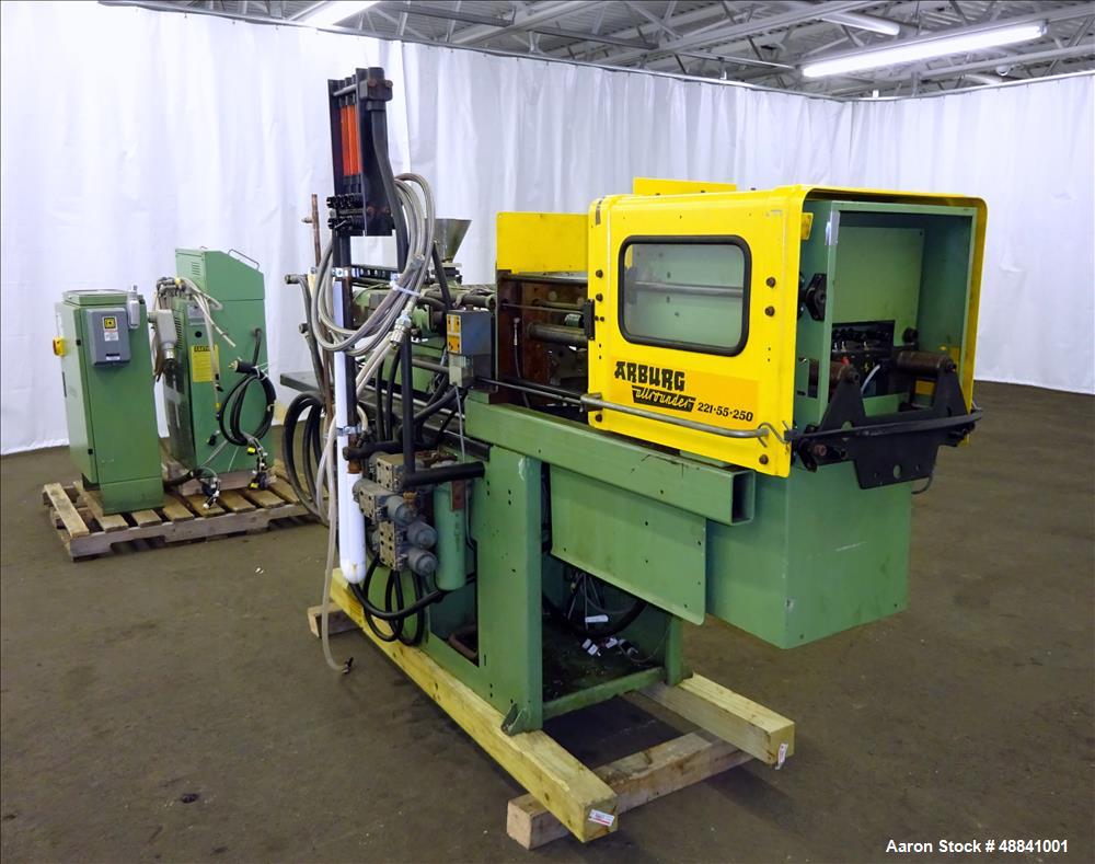 Used Arburg Allrounder Injection Mold Machine, Model 221-55-250