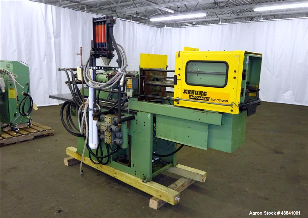 Used Arburg Allrounder Injection Mold Machine, Model 221-55-250