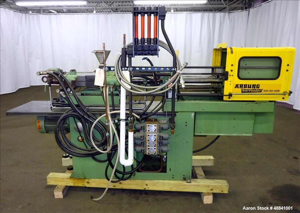 Used Arburg Allrounder Injection Mold Machine, Model 221-55-250