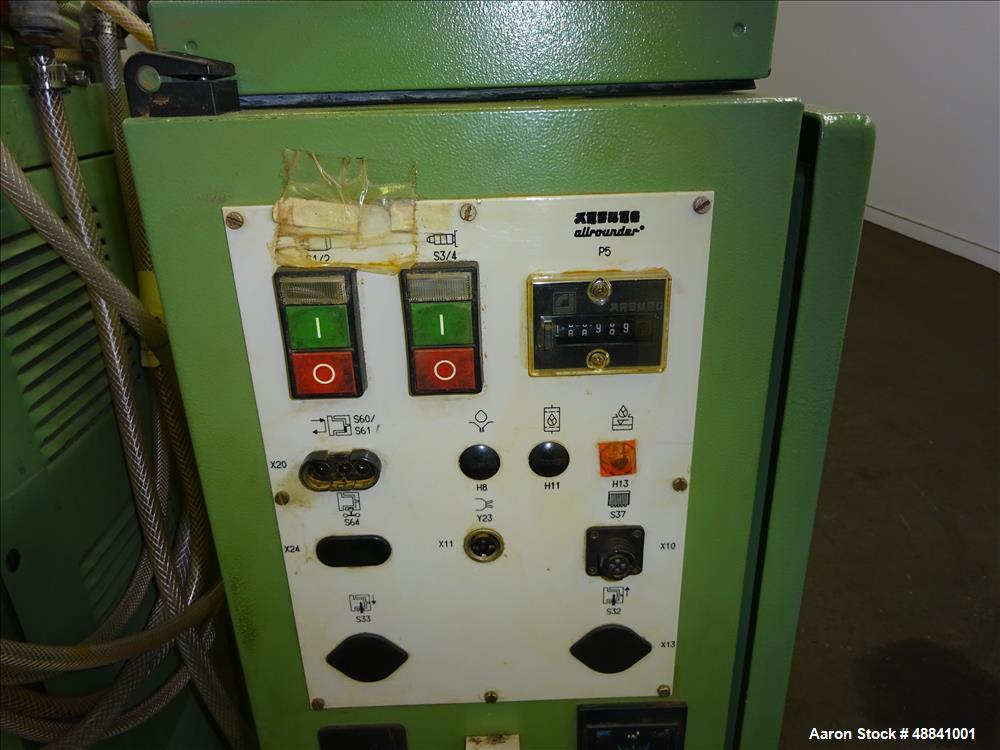 Used Arburg Allrounder Injection Mold Machine, Model 221-55-250