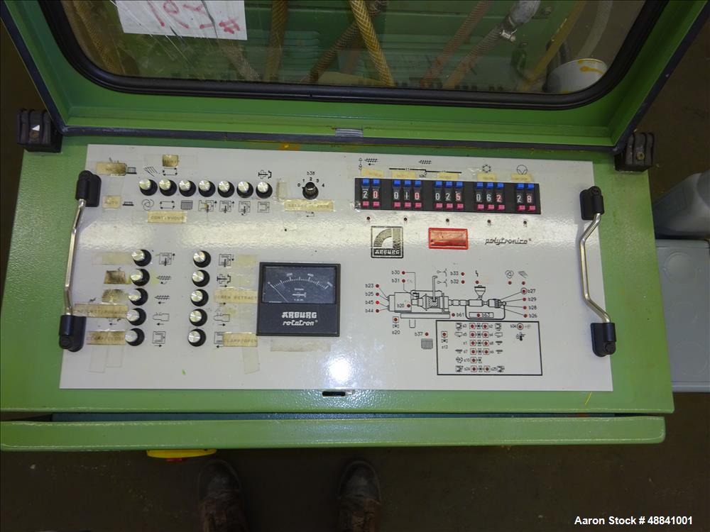 Used Arburg Allrounder Injection Mold Machine, Model 221-55-250