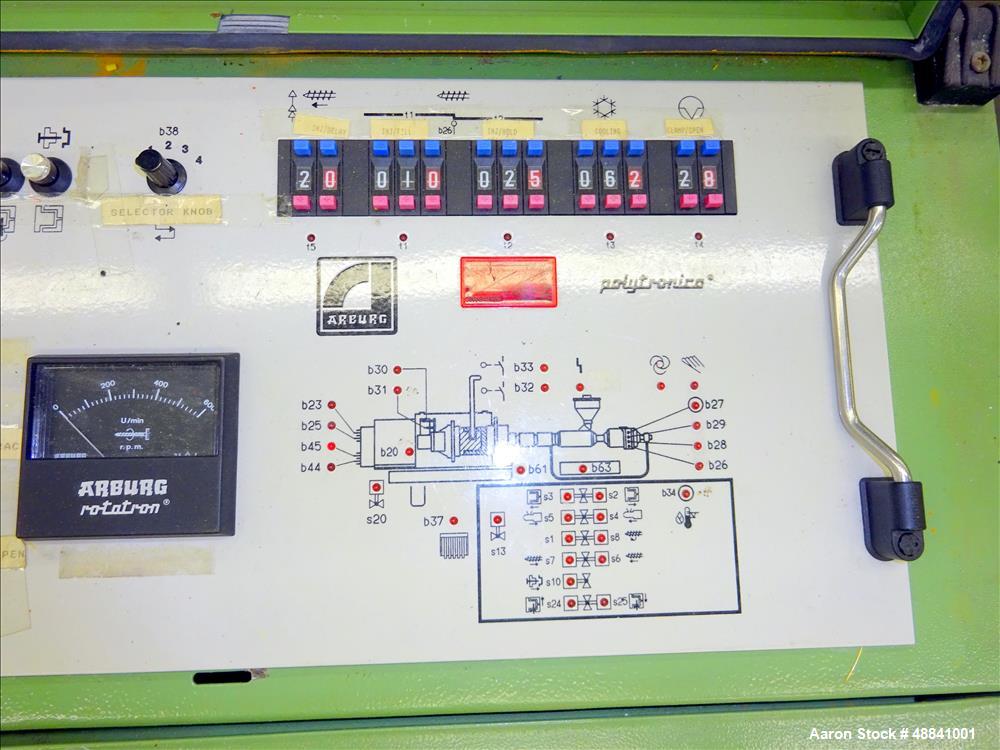 Used Arburg Allrounder Injection Mold Machine, Model 221-55-250