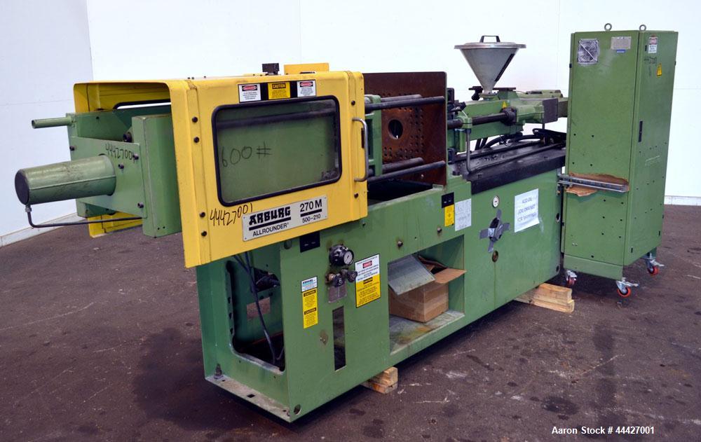 Used Arburg Allrounder Injection Mold Machine, Model 270M 500-210