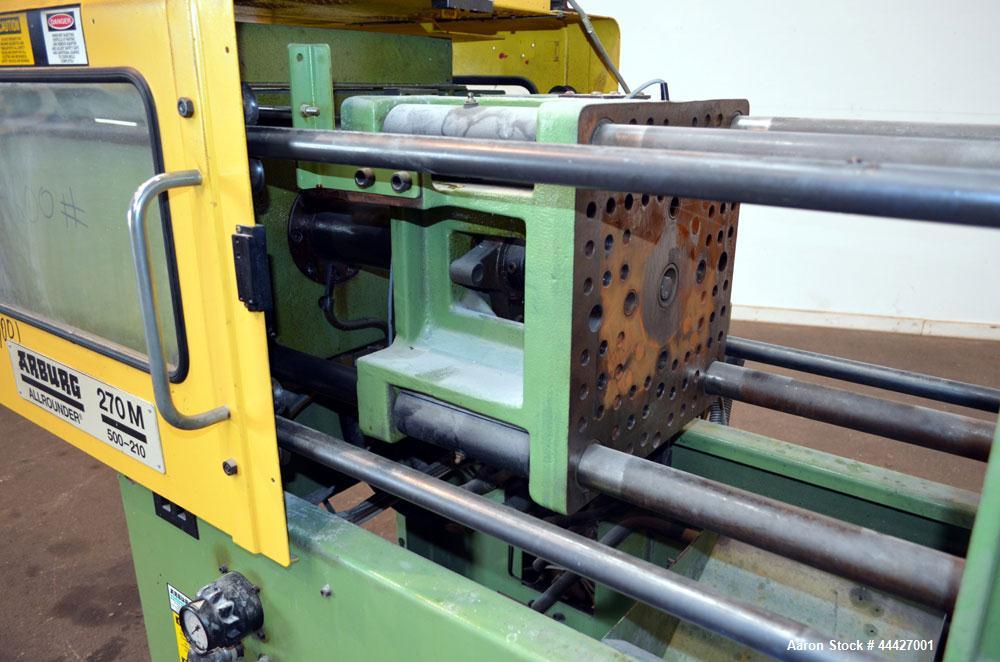 Used Arburg Allrounder Injection Mold Machine, Model 270M 500-210