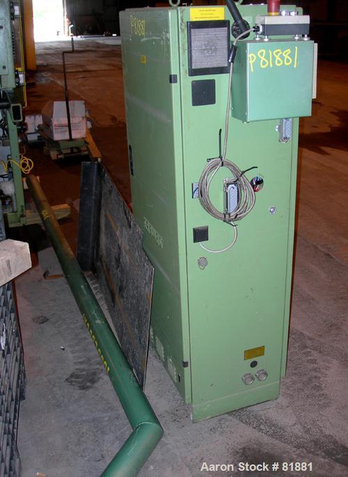 USED: Arburg Allrounder injection mold machine, model 320-210-750,  83 ton clamping pressure. Platen size 19.3" x 19.3". Distance between tie bars 12.6". Max daylight 24.6". Max stroke of hydraulic e...