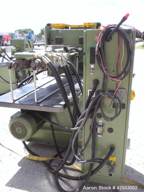 Used Arburg Allrounder Injection Mold Machine, model 370 M 800-225, 81.5 ton (800 Kn) clamping force. Approximate 4.27 ounce shot. Opening stroke maximum 500mm (19.6’’), mould installation height min...
