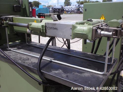 Used Arburg Allrounder Injection Mold Machine, model 370 M 800-225, 81.5 ton (800 Kn) clamping force. Approximate 4.27 ounce shot. Opening stroke maximum 500mm (19.6’’), mould installation height min...
