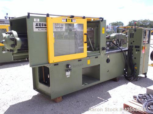 Used Arburg Allrounder Injection Mold Machine, model 370 M 800-225, 81.5 ton (800 Kn) clamping force. Approximate 4.27 ounce shot. Opening stroke maximum 500mm (19.6’’), mould installation height min...
