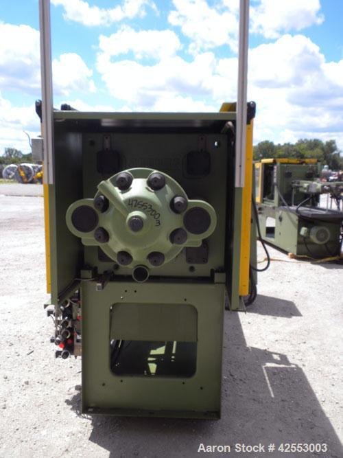 Used Arburg Allrounder Injection Mold Machine, model 420 M 1000-250, 101.9 ton (1000 Kn) clamping force. Approximate 4.27 ounce shot. Opening stroke maximum 500mm (19.6’’), mould installation height ...