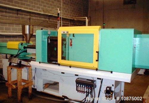Used Arburg 176 ton, 8.2 oz, electric injection molding machine, model Allrounder 520A. Year 2007. Platen size 27.36" x 27.36". Distance between tie bars 20.47" x 20.47". Max opening stroke 15.75". M...