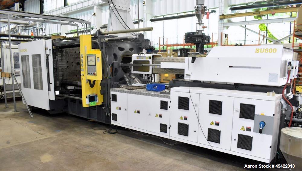 Borche Horizontal Injection Molding Machine, Model BU600