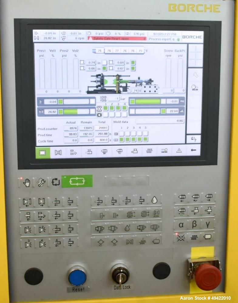 Borche Horizontal Injection Molding Machine, Model BU600