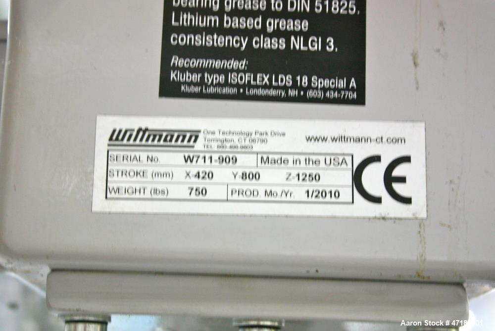 Used Battenfeld Injection Molding Machine, Model 35/75. B2 Controls, 18MM screw diameter, 1/2" nozzle radius. 230V/3/60 main electric motor. Euromap platens, manual mechanical ejector coupling, mecha...