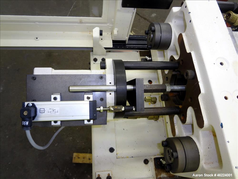 Used Boy Injection Molder, Model 12M. Approximate 13 tons. 160 BAR. Distance Between Tie Bars 259mm. Tie Bar Diameter 35mm. Maximum Plate Distance 300mm. Minimum Plate Distance 100mm. Screw Diameter ...