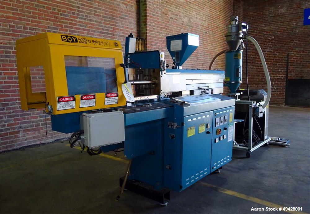 Used Boy Machines 22D Horizontal Injection Molder, Model 22D.