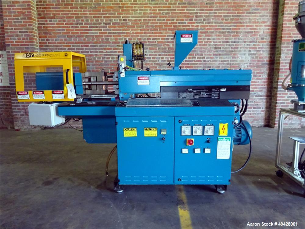 Used Boy Machines 22D Horizontal Injection Molder, Model 22D.