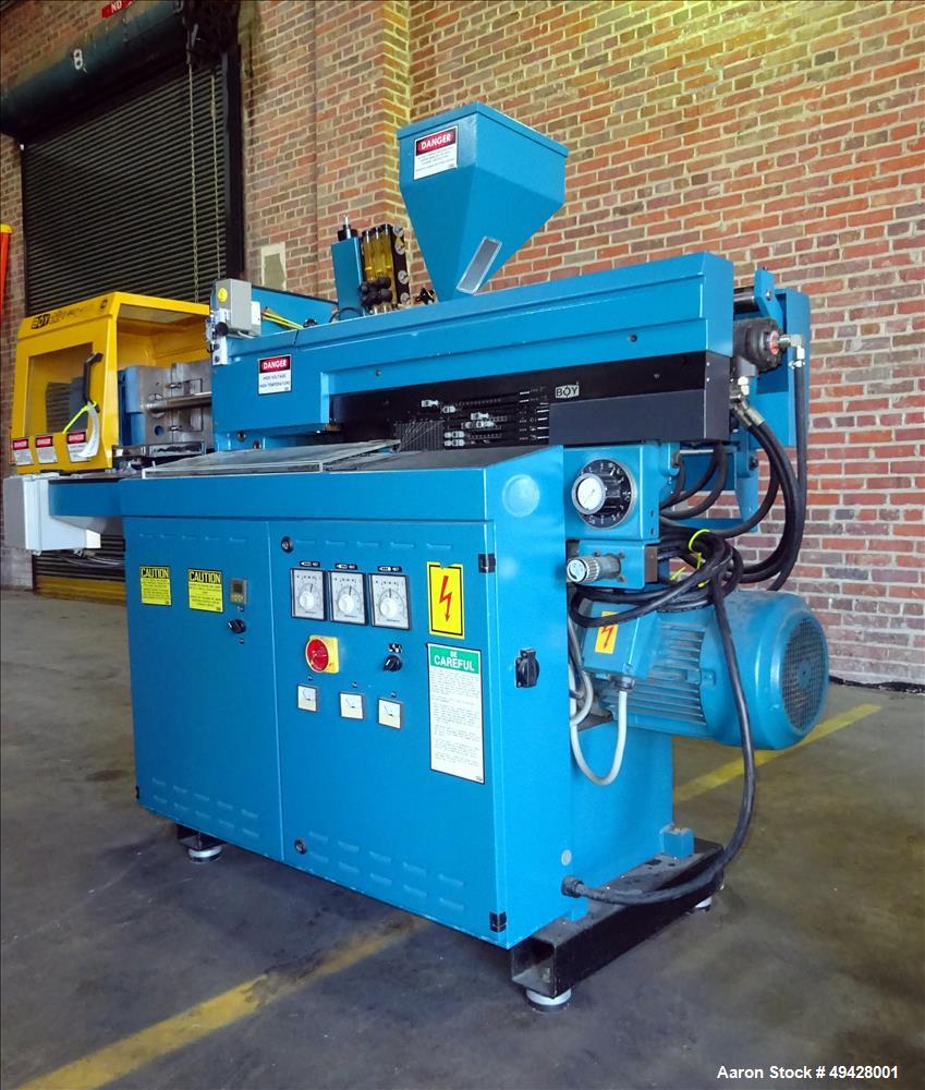 Used Boy Machines 22D Horizontal Injection Molder, Model 22D.