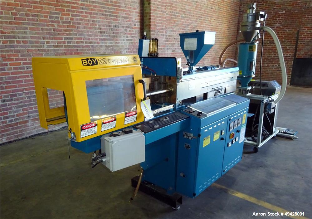 Used Boy Machines 22D Horizontal Injection Molder, Model 22D.