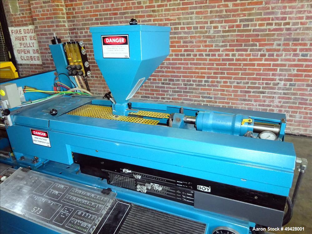 Used Boy Machines 22D Horizontal Injection Molder, Model 22D.