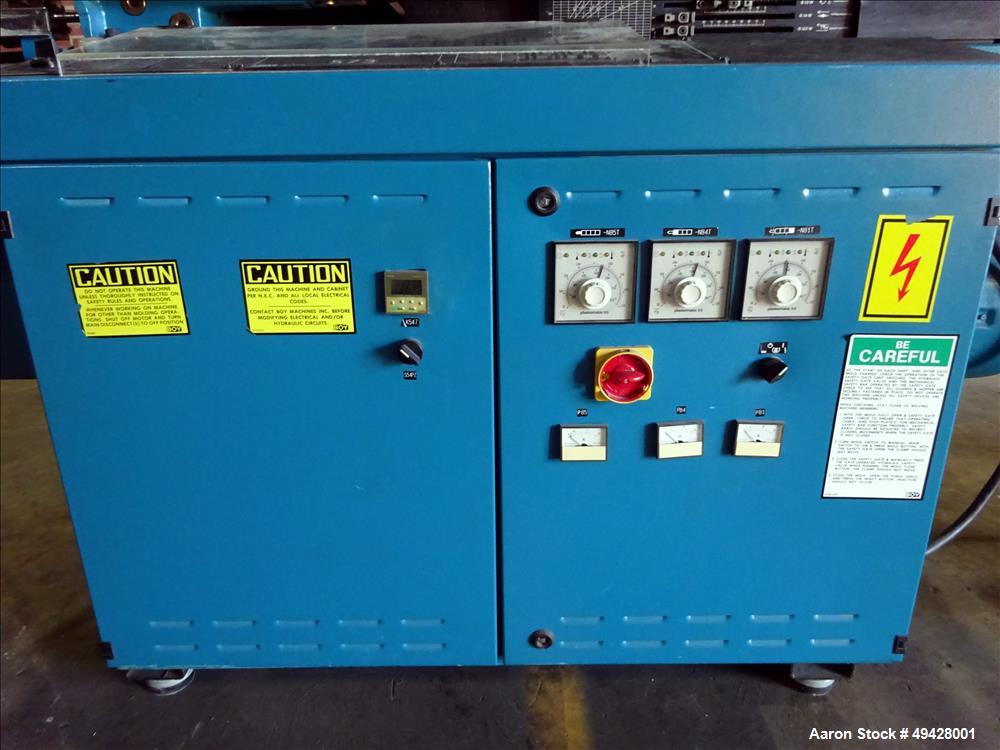 Used Boy Machines 22D Horizontal Injection Molder, Model 22D.