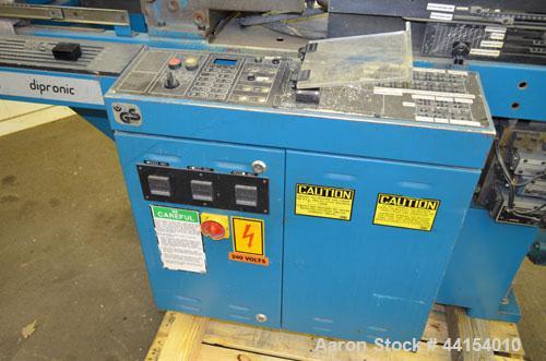 Used Boy Machines 22 S Dipronic Horizontal Injection Molder, 22 Tons, Model 220-52. Approximate 1.12 oz. shot size. Maximum platen daylight 15.75", maximum opening stoke (adjustable) 7.87", minimum m...