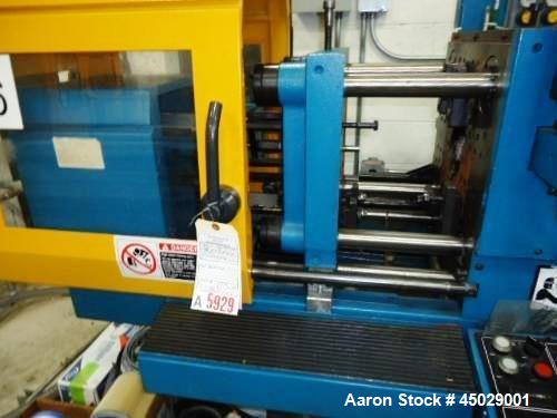 Used Boy Machines 25 M Horizontal Injection Molder, 25 Tons, Model 25 M. Maximum injection volume 2.43 oz, maximum opening stroke 200mm, maximum distance between 40mm diameter tie bars 254mm x 254mm,...