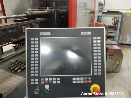 Used - 2011 Cincinnati, Model EE175 175 Ton Electric Mold Machine. 9.7oz shot, tie bar spacing: 20.47" x 20.47". Platen size: 30.70" x 31.10". Daylight: 40.55" , clamp stroke: 17.32". Mold thickness:...