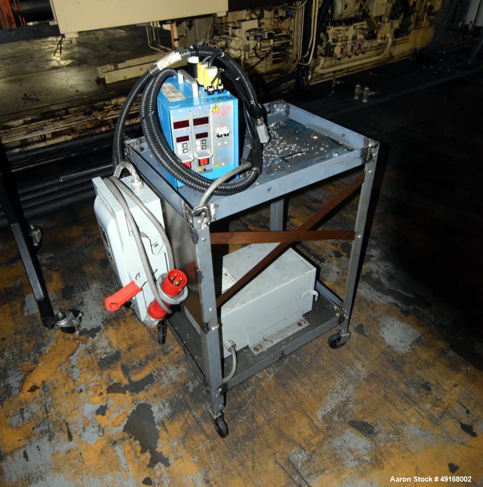 Used Cincinnati Milacron Horizontal Injection Molder, 700 Ton, Model 700-70 H/P. Clamp force approximate 700 tons, approximate maximum daylight 70", approximate platen size 54.5" x 54.5", approximate...