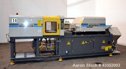 Used Cincinnati Milacron Horizontal Injection Molder, 75 Tons, Model ACT75D-52
