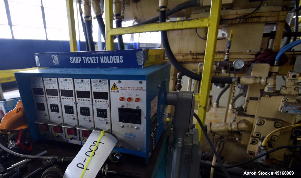 Used Cincinnati Milacron Horizontal Injection Molder, 375 Ton, Model H375-32 E/P-E/D. Clamp force approximate 375 tons, approximate maximum daylight 39.50", approximate platen size 47” x 47”, approxi...