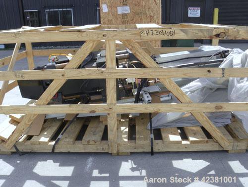 Used Milacron Powerline Multi-Component Two Platen Injection Molder, 330 Ton, Model NT330-8-7.6. Clamp force 330 ton, clamp stroke 600mm, maximum daylight 1525mm. Mold height maximum 670mm to 925mm, ...