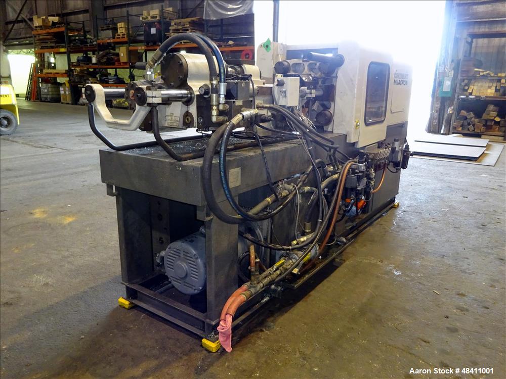 Used- Cincinnati Milacron Vista V Series Injection Molder, 55 Ton.