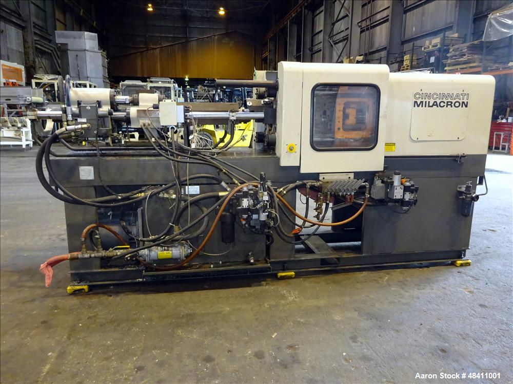 Used Cincinnati Milacron Vista V Series Injection Molder, 55 Ton.