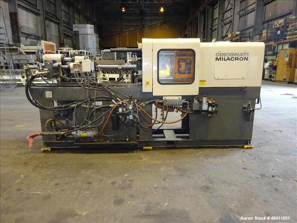 Used Cincinnati Milacron Vista V Series Injection Molder, 55 Ton.