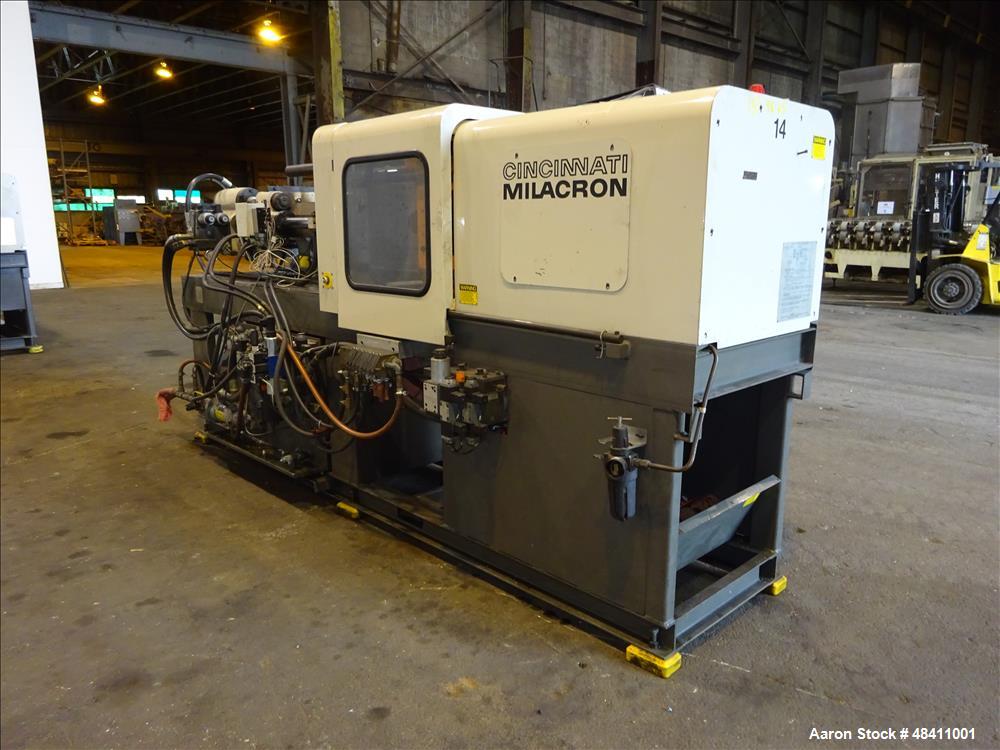 Used Cincinnati Milacron Vista V Series Injection Molder, 55 Ton.