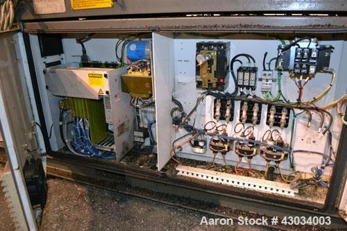 Used Cincinnati Milacron Vista V Series Toggle Injection Mold Machine, 55 Ton, Model VST-55-4.447. Clamp force 55 ton, clamp stroke 11.02", maximum daylight 24.8". Mold height maximum/minimum 13.78"/...