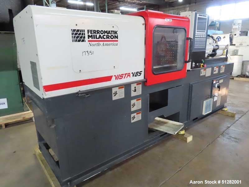 Used Ferromatik Milacron Model Vista V85 Injection Molding Machine.