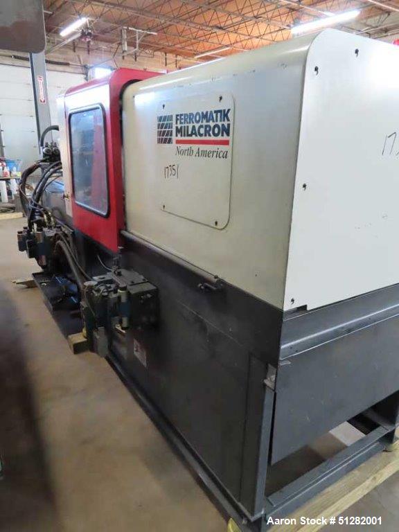 Used Ferromatik Milacron Model Vista V85 Injection Molding Machine.