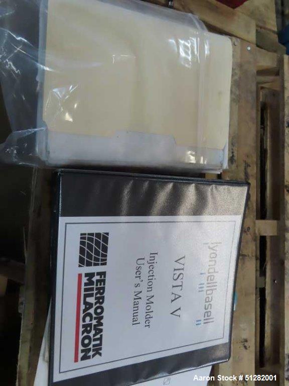 Used Ferromatik Milacron Model Vista V85 Injection Molding Machine.