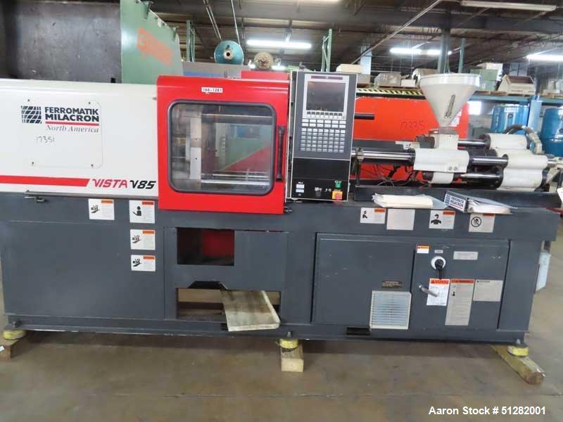 Used Ferromatik Milacron Model Vista V85 Injection Molding Machine.