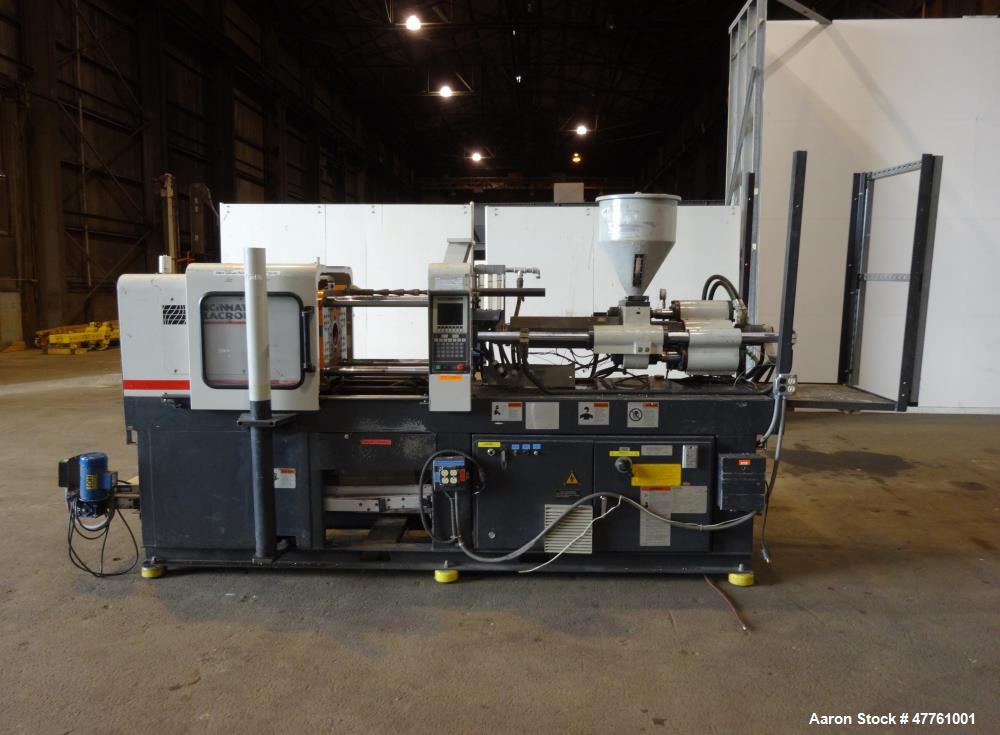 Used Cincinnati Milacron Vista 55 Ton Injection Molding Machine, Model VSX55, 4.44 OZ, 1998 Vintage.